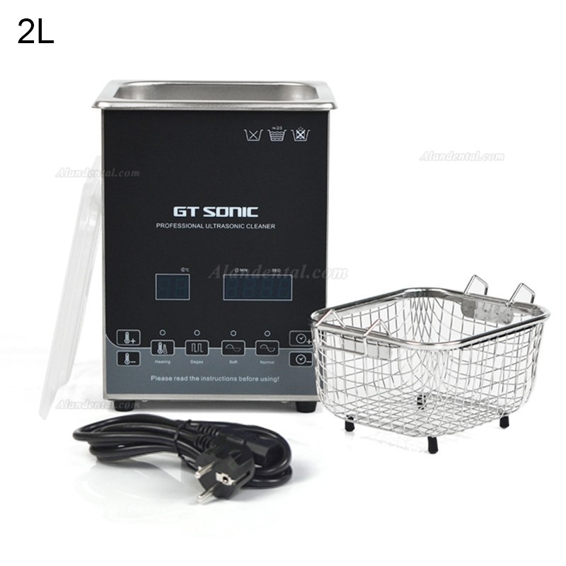 GT SONIC D-Series Digital Ultrasonic Cleaner 2-27L 100-500W with Hot Water Cleaning
